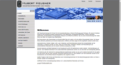 Desktop Screenshot of hubertheusner.de