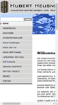 Mobile Screenshot of hubertheusner.de